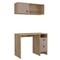 Tuhome 19.6 / 12.6 in. D X 28.9 / 13.4 in. H, 39.3 / 39.3 in. W X Laminate, Multi-color CDT5967 - alternate 3